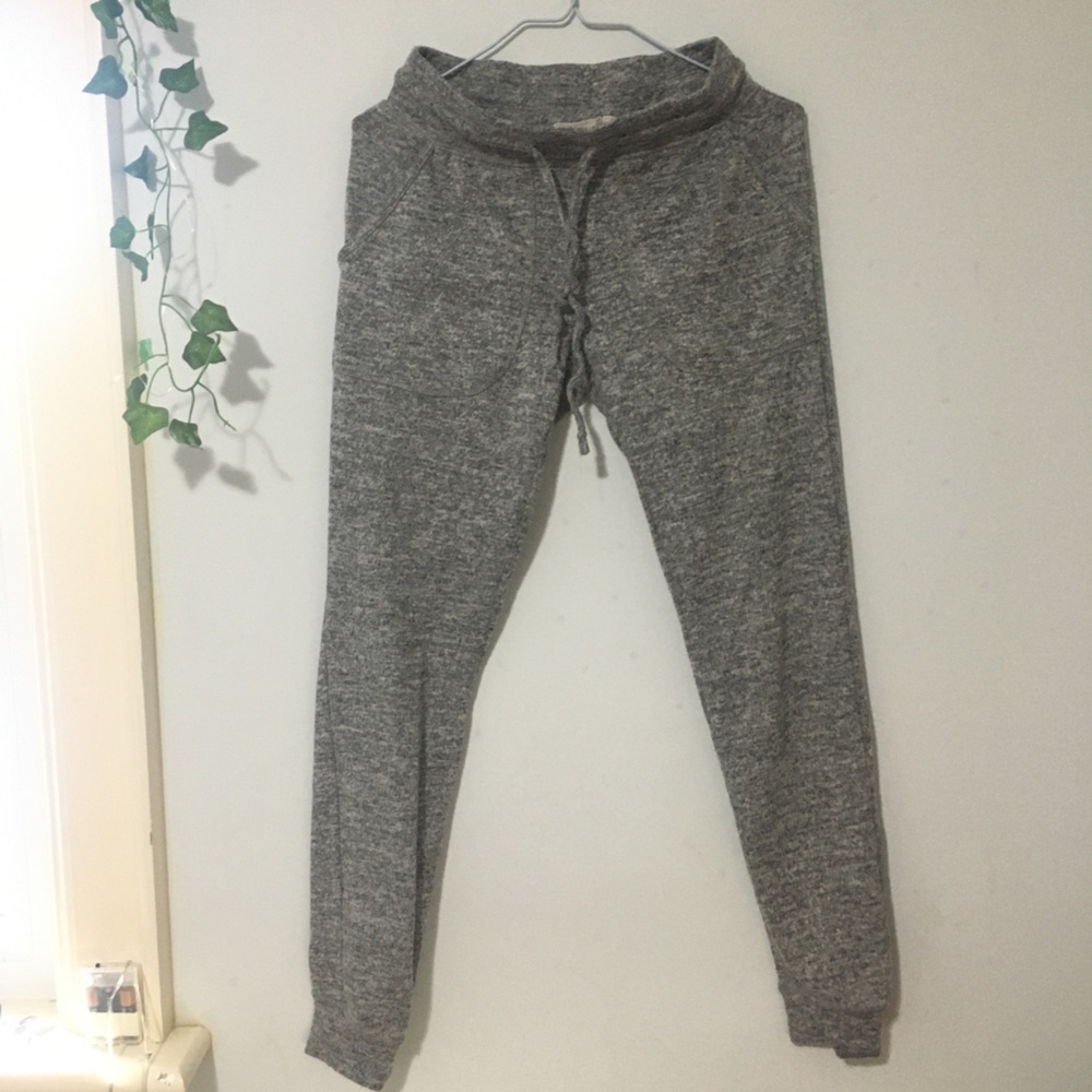 Grey sweatpants